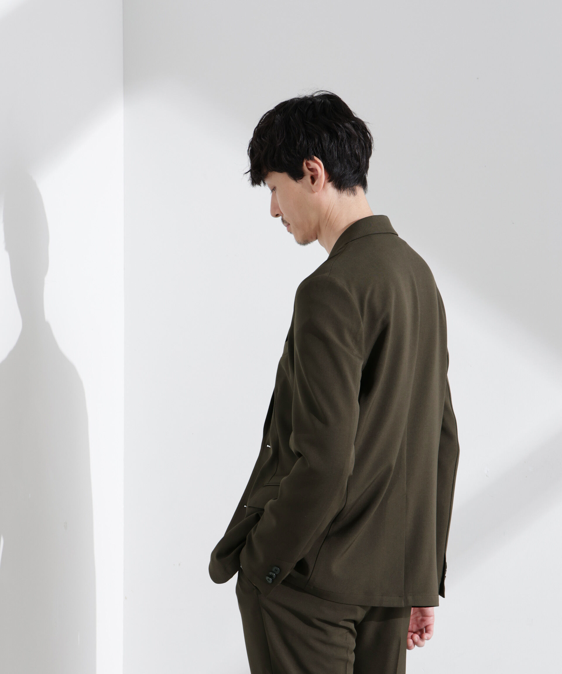 nano･universe「「Damerino」メランジドライツイル4WAYストレッチセットアップ」|スーツ|