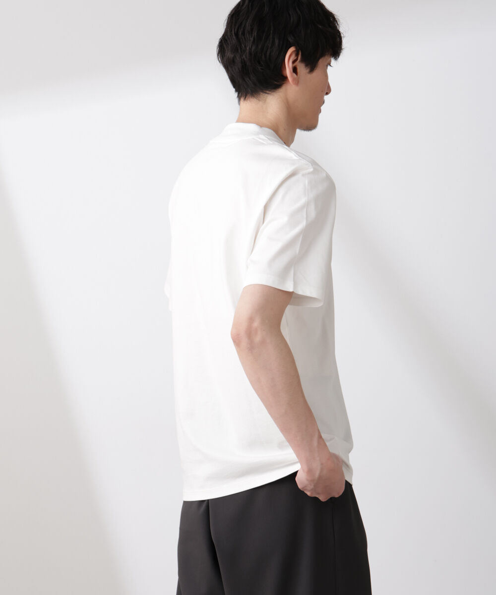 nano･universe「ジャケT(R) クルーネック 半袖」|Tシャツ・カットソー|