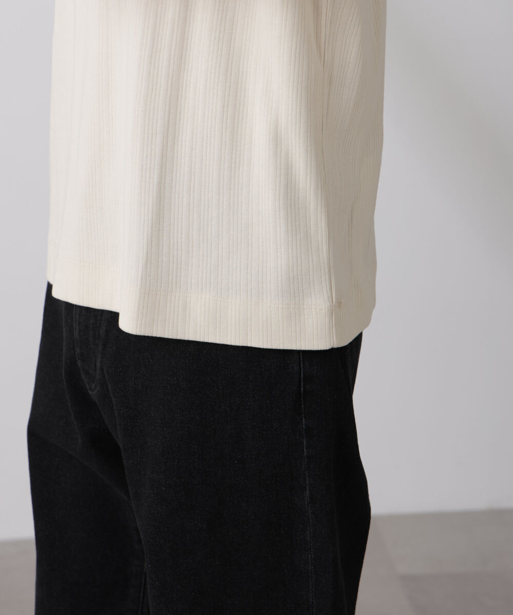 nano･universe「ランダムフライスロングスリーブTシャツ 長袖」|Tシャツ・カットソー|