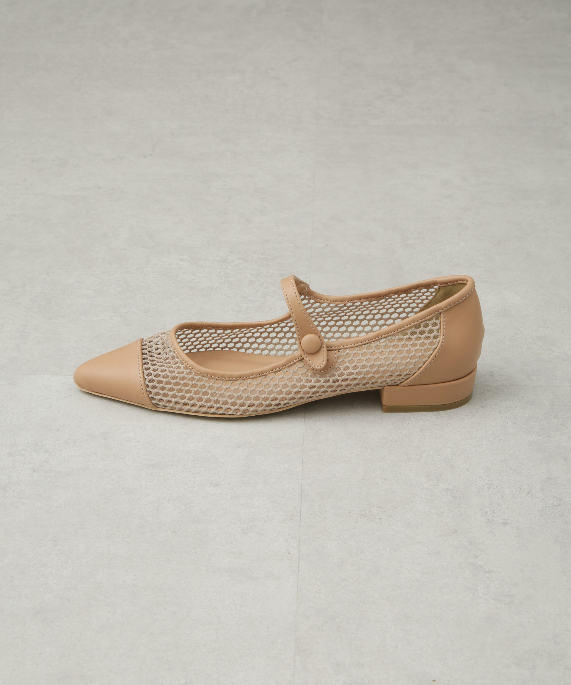 nano･universe「メッシュフラットパンプス」|ビジネス・ドレスシューズ|