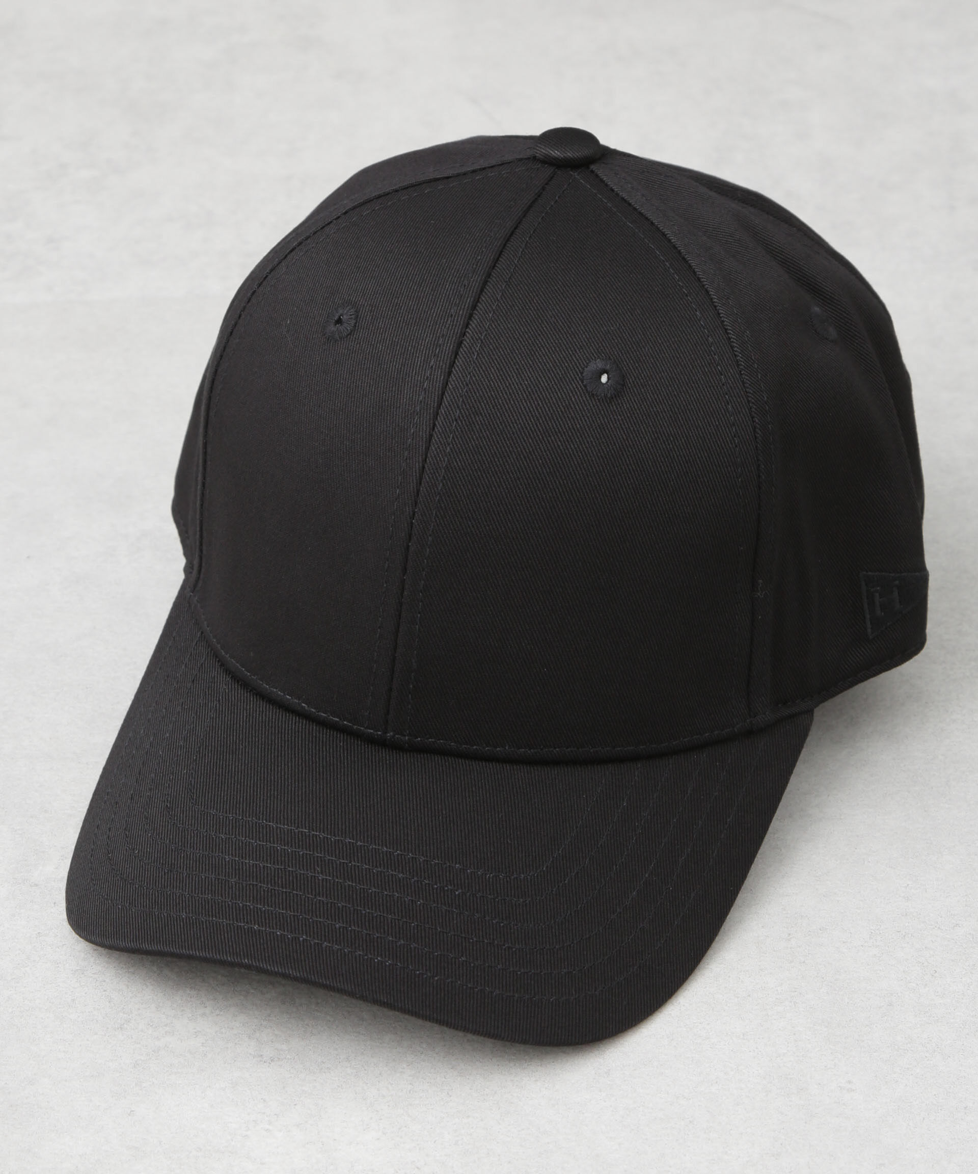 nano･universe「Healthknit/別注 ツイルペナント刺繍キャップ」|キャップ・キャスケット|パターン1