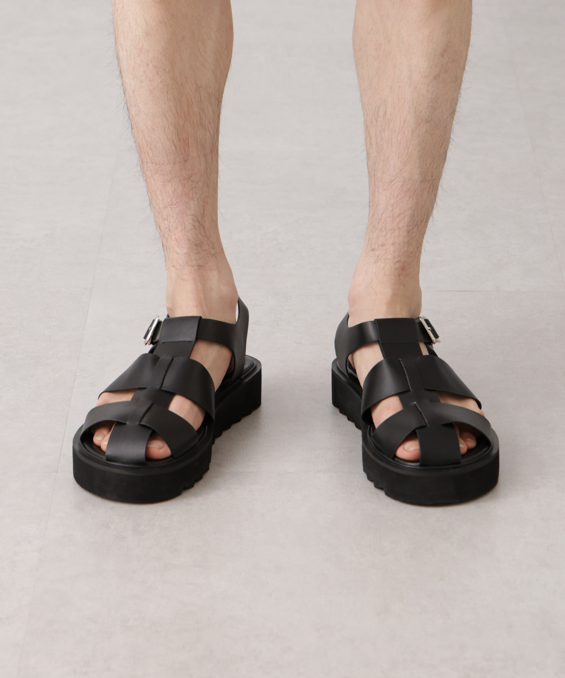 nano･universe「ライトウェイトグルカサンダル」|サンダル|