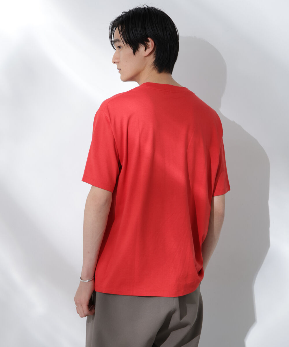 nano･universe「Anti Soaked(R)汗染み防止 De Light ミドルシルエットTシャツ」|Tシャツ・カットソー|