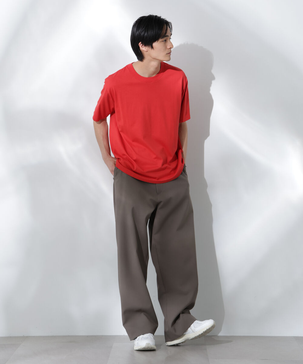 nano･universe「Anti Soaked(R)汗染み防止 De Light ミドルシルエットTシャツ」|Tシャツ・カットソー|