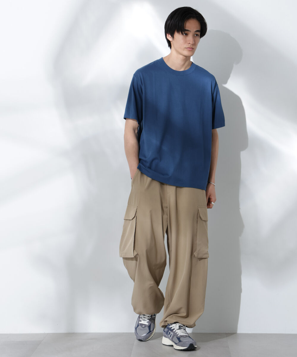 nano･universe「Anti Soaked(R)汗染み防止 De Light ミドルシルエットTシャツ」|Tシャツ・カットソー|