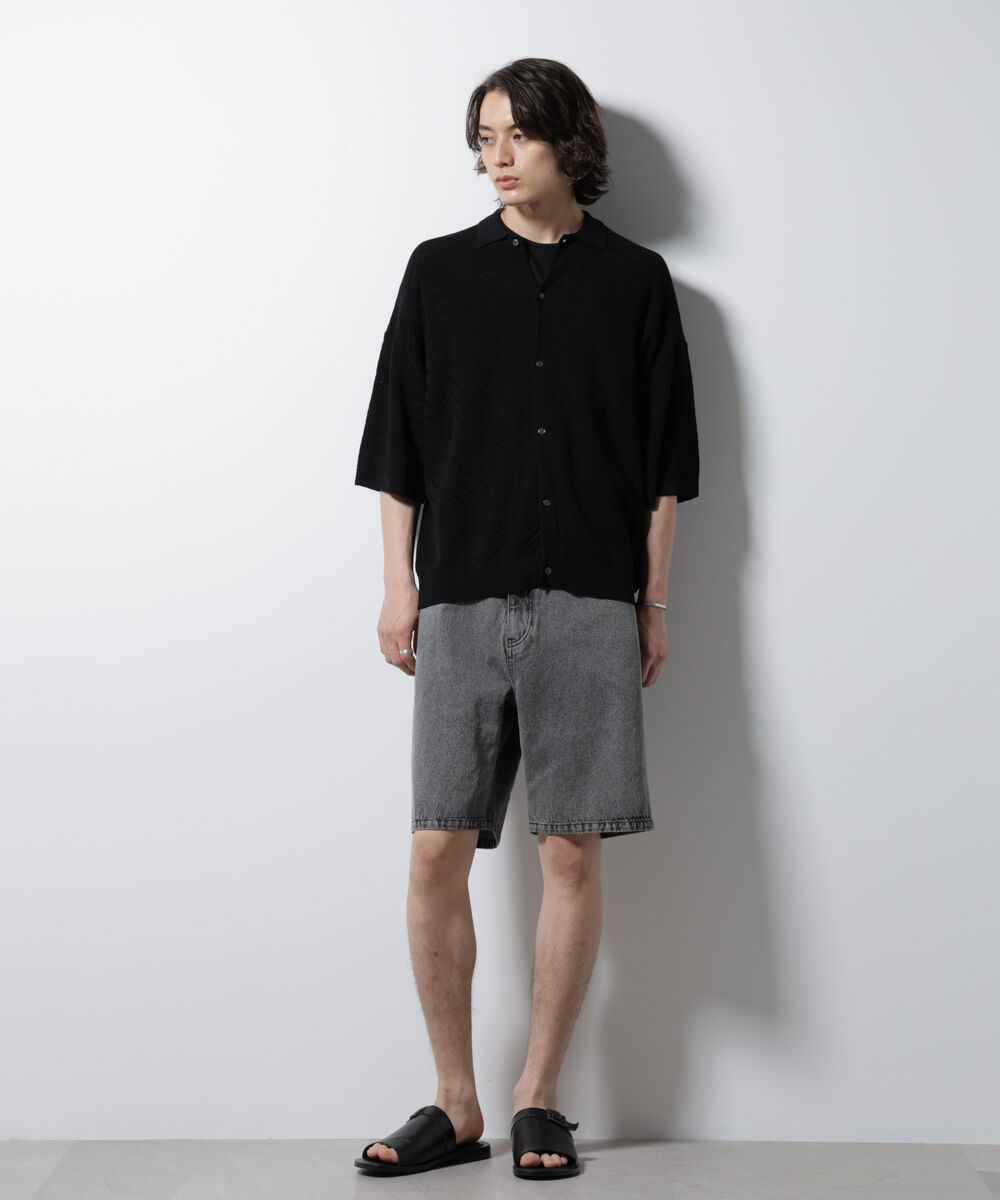 nano･universe「ケミカルウォッシュ バギーズショーツ」|チノ|