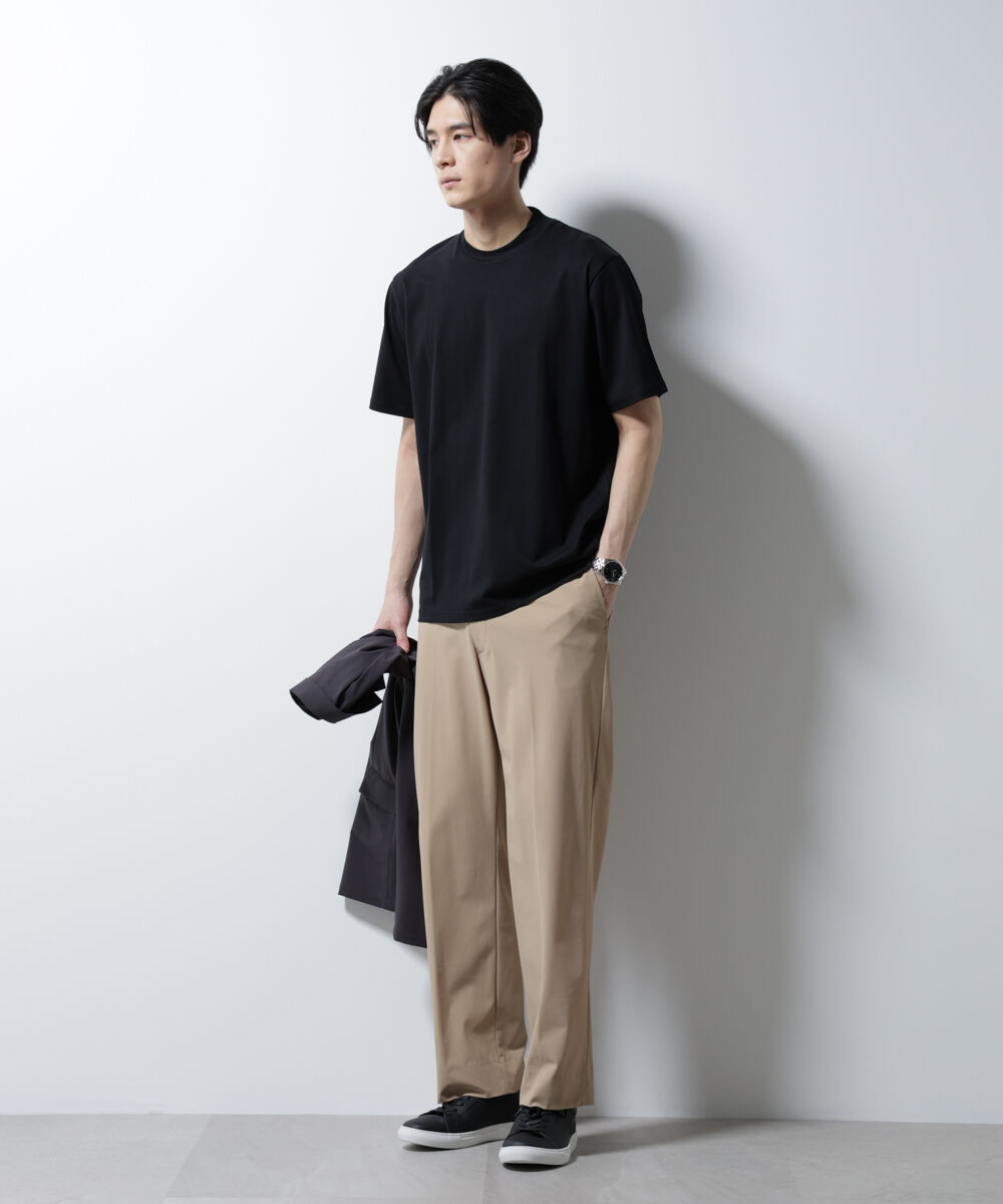 nano･universe「｢NTROUSERS PREMIUM｣ｸｰﾙﾀｯﾁｽﾄﾚｯﾁｽﾄﾚｰﾄﾊﾟﾝﾂ撥水(ｾｯﾄ 」|スーツ|