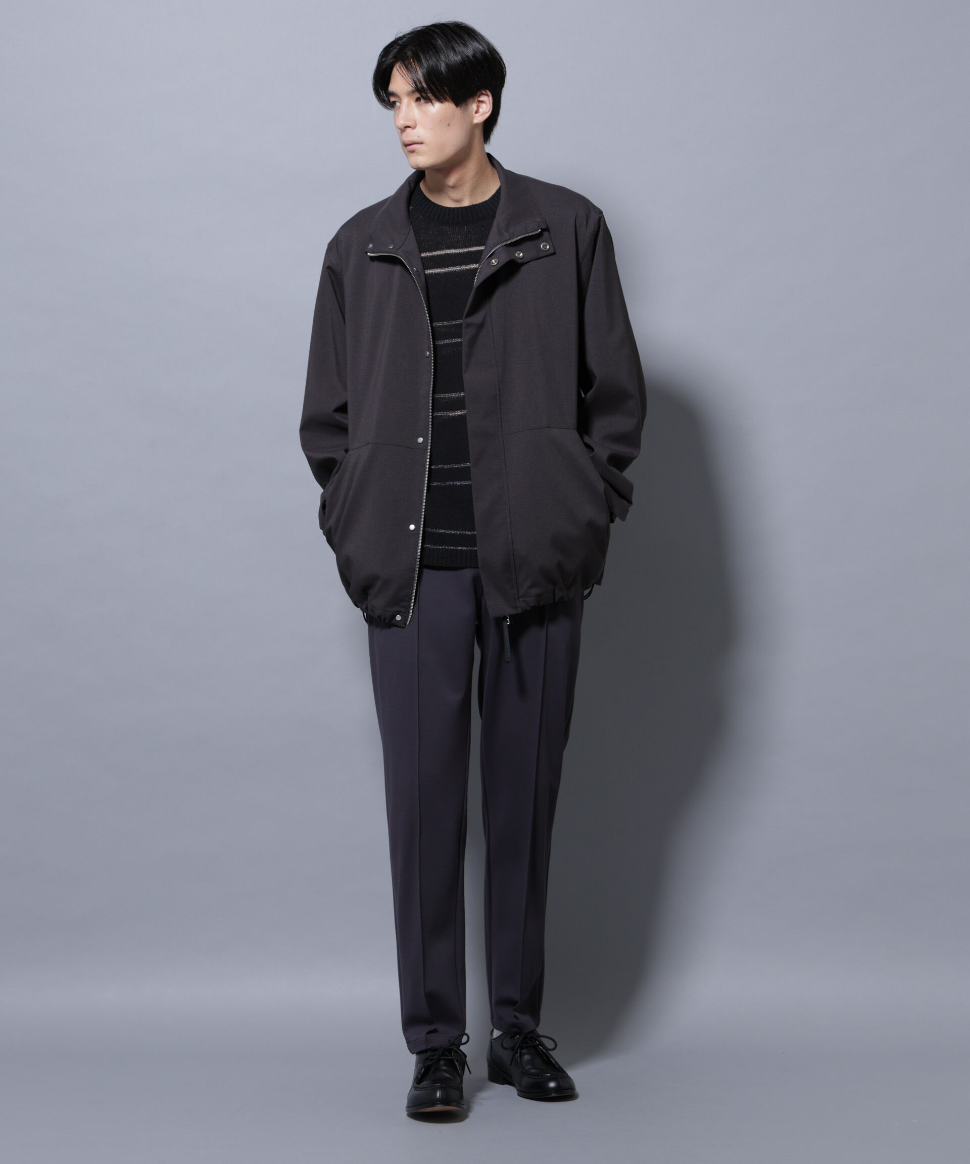 nano･universe「「モダンコンフォートシリーズ」スリムイージースラックス」|チノ|