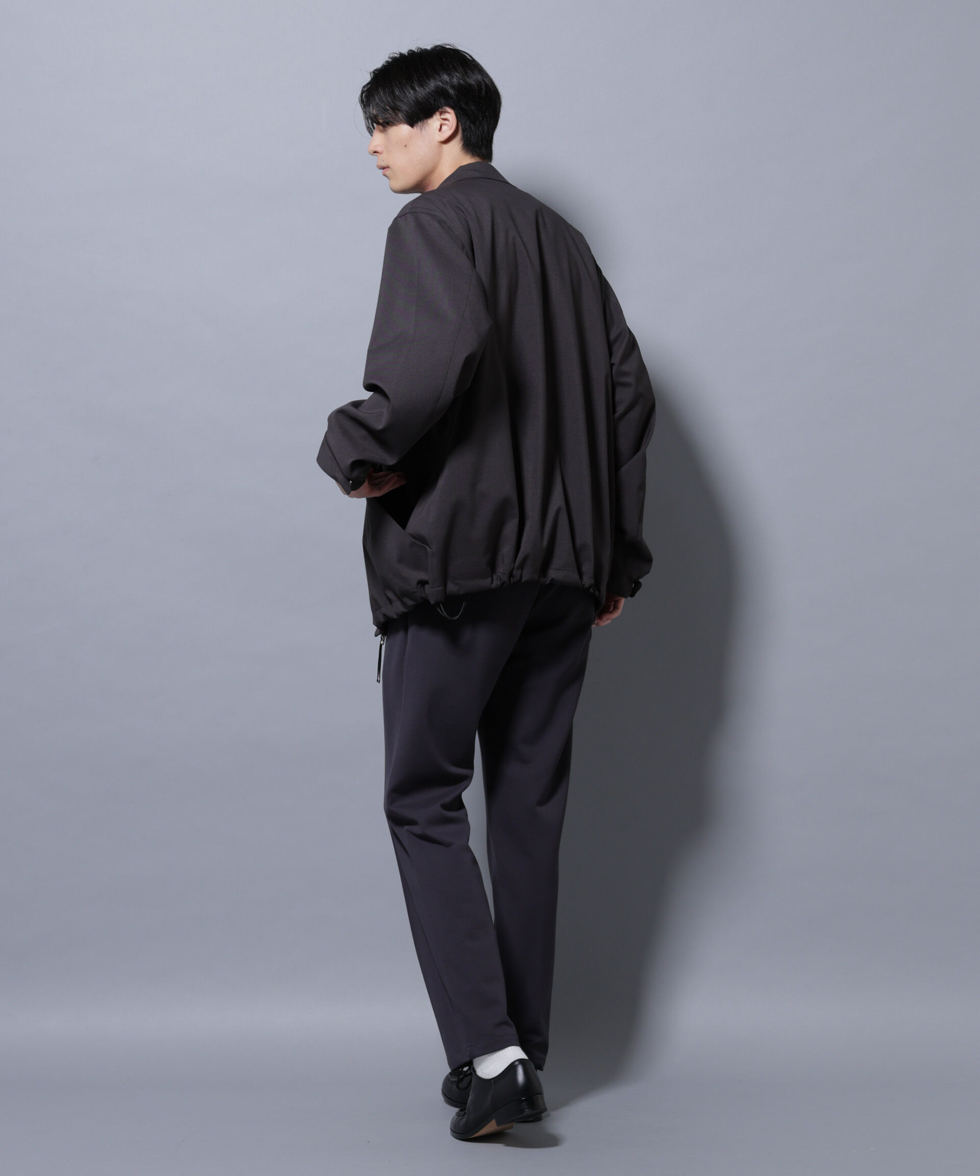 nano･universe「「モダンコンフォートシリーズ」スリムイージースラックス」|チノ|