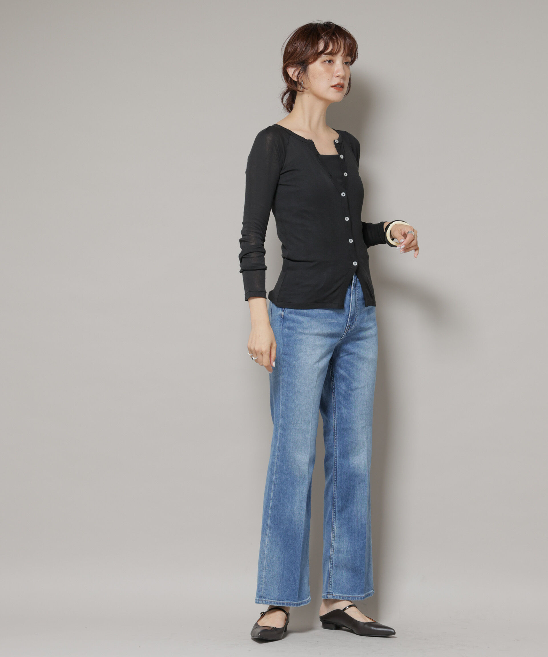 nano･universe「Robert P. Miller/Light Prib Cardigan」|Tシャツ・カットソー|