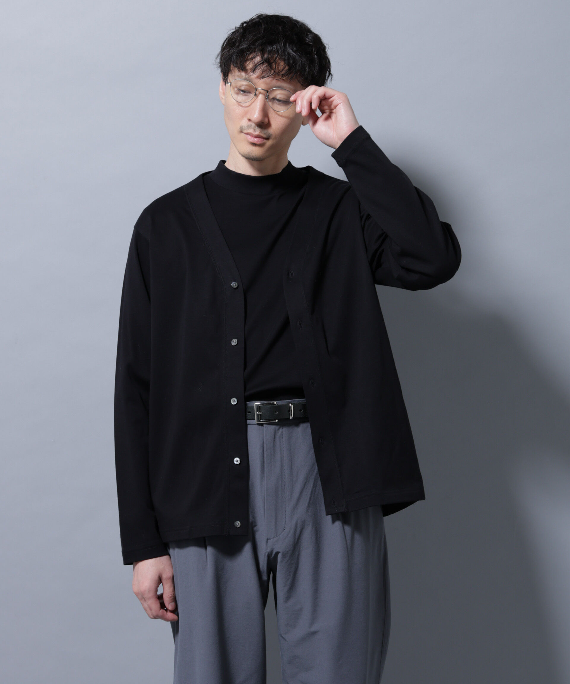 nano･universe「アンチスメルカーディガン 長袖」|Tシャツ・カットソー|