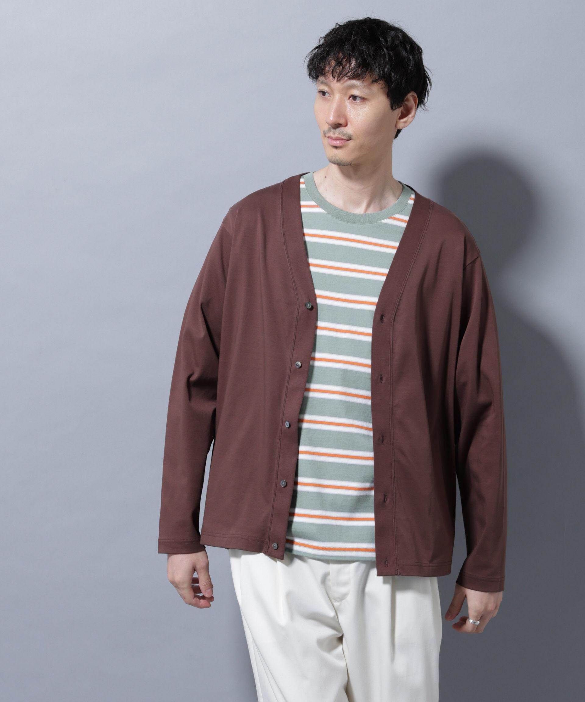 nano･universe「アンチスメルカーディガン 長袖」|Tシャツ・カットソー|