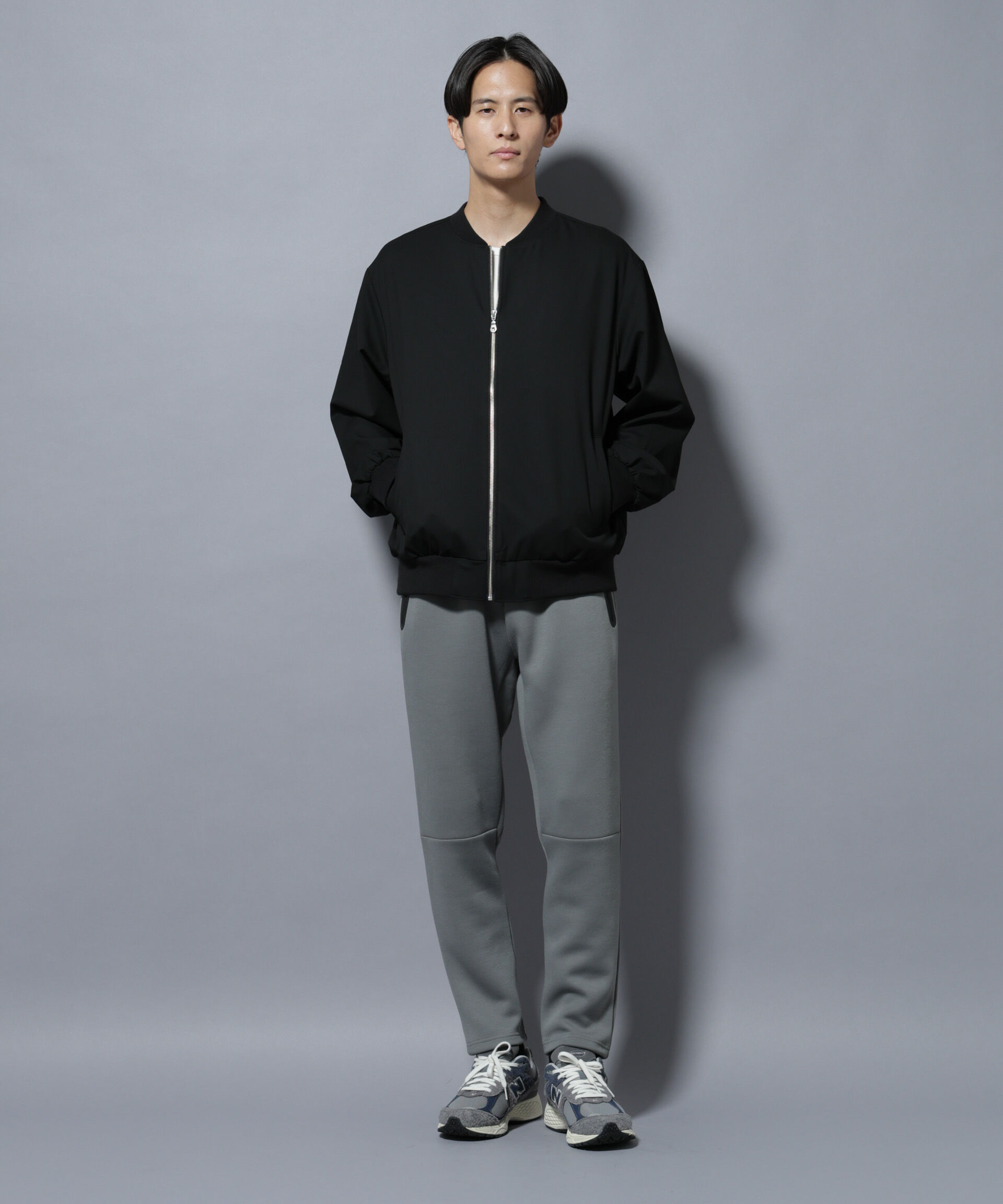 nano･universe「TRインタックMA-1」|ブルゾン・スタジャン|