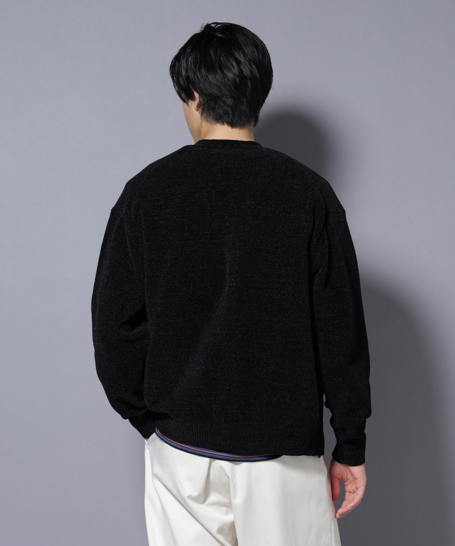 nano･universe「ナノベアモールニットカーディガン」|ニット・セーター|