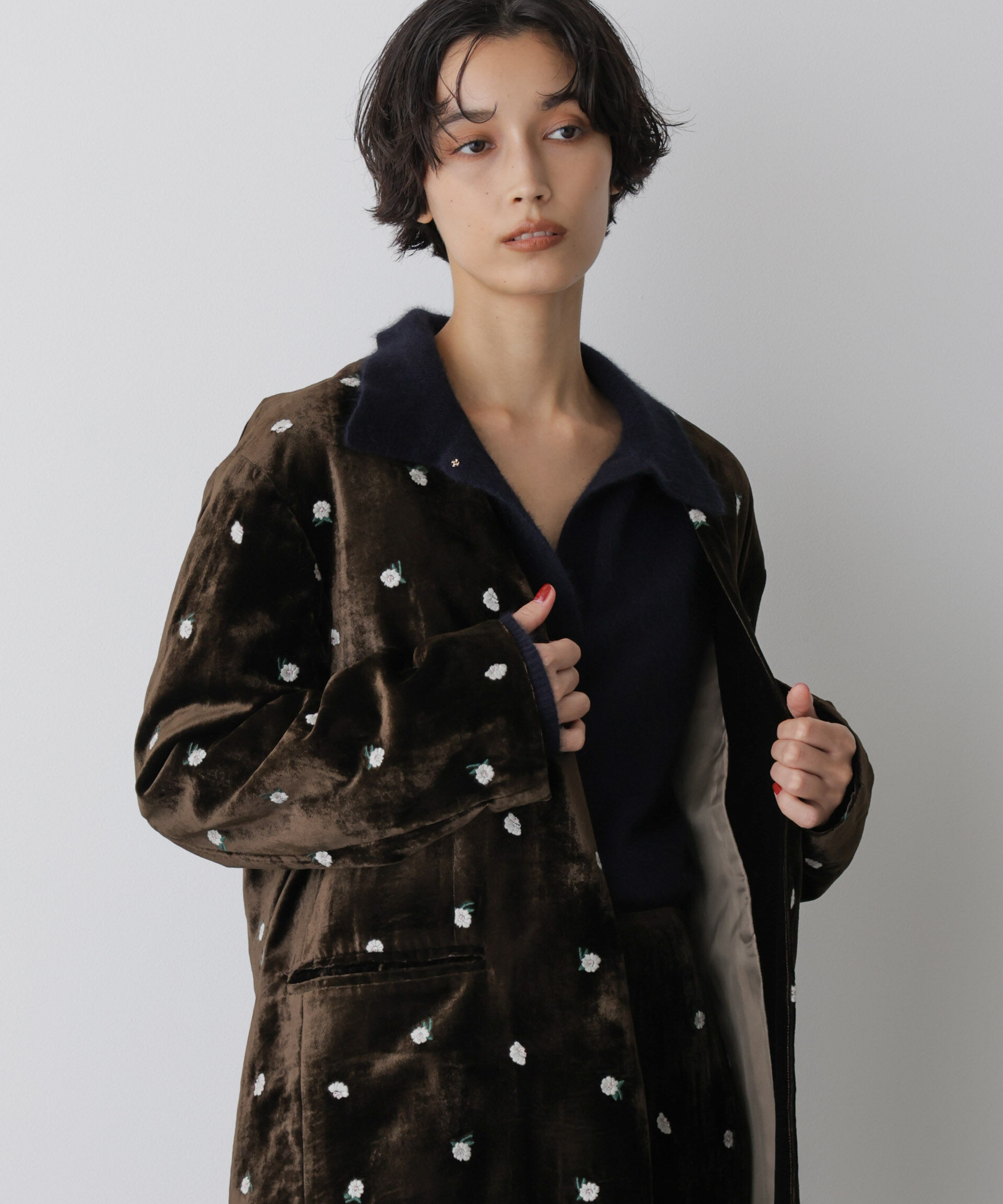  「「STEVELOUR」ベロアブルームジャケット(セットアップ可)」|その他|