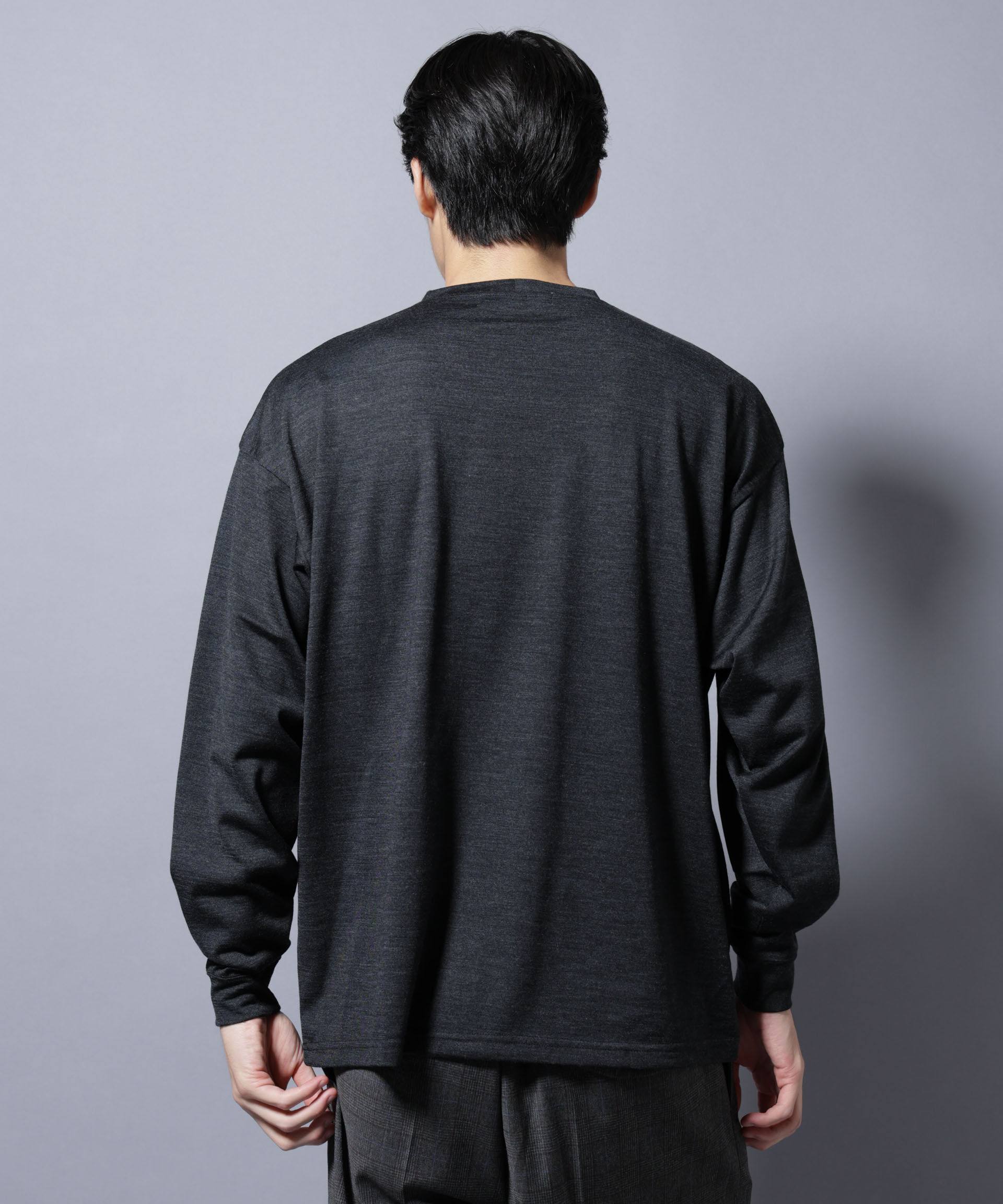 nano･universe「MIYATA&times;NANO JAPAN MADE 100%WOOL Tシャツ」|Tシャツ・カットソー|