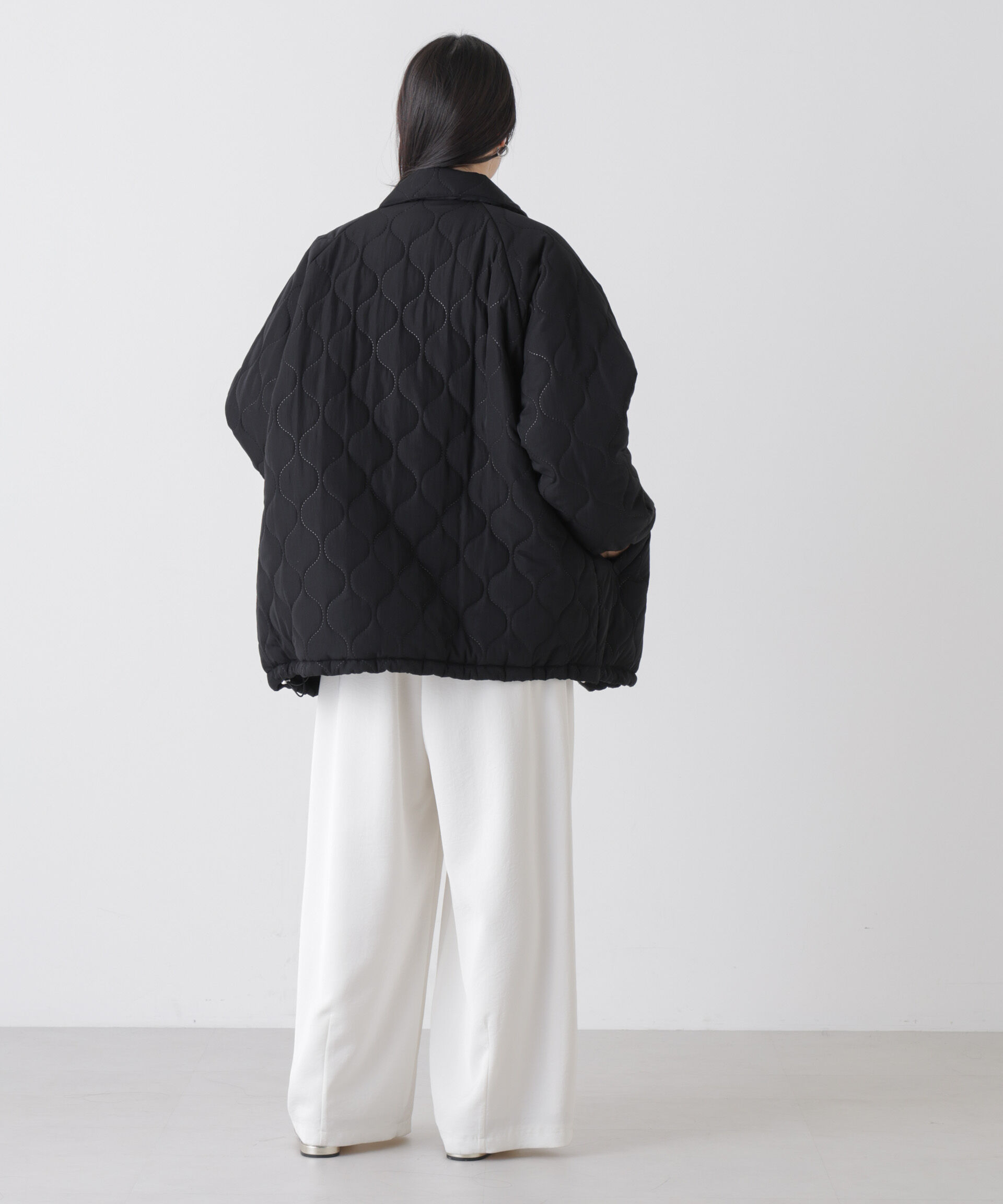 nano･universe「ひょうたんキルトラグランミドルコート」|その他|