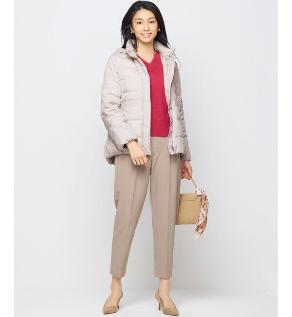 組曲「ライトタフタショートダウンコート」|ダウン|