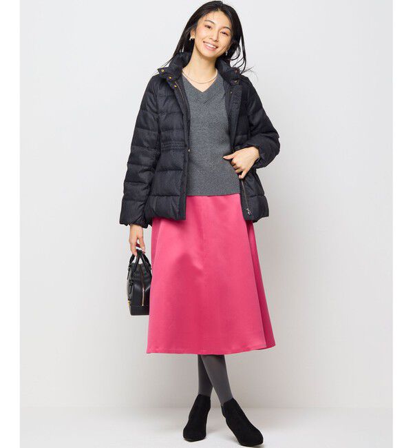 組曲「ライトタフタショートダウンコート」|ダウン|