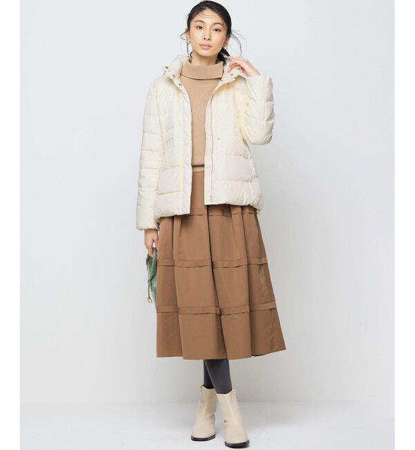 組曲「ライトタフタショートダウンコート」|ダウン|