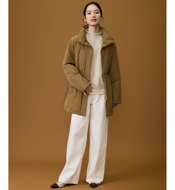 自由区「ウスカルデニムワイドストレート パンツ」|デニム|