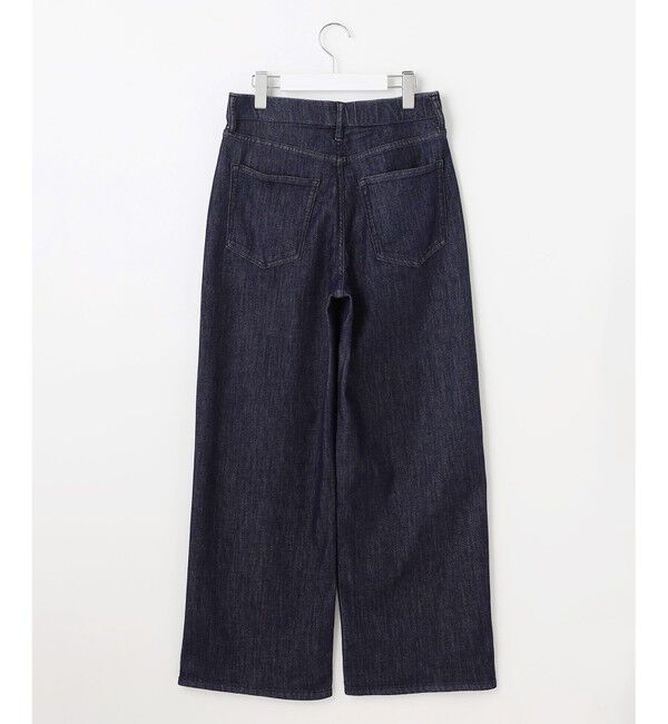自由区「ウスカルデニムワイドストレート パンツ」|デニム|