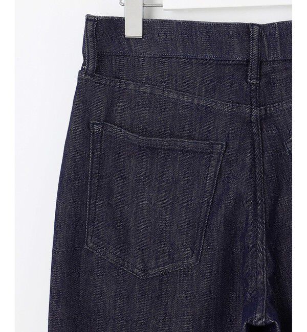 自由区「ウスカルデニムワイドストレート パンツ」|デニム|