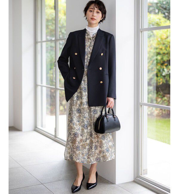 23区「【Oggi掲載】TWギャバジン テーラード ジャケット」|テーラードジャケット|