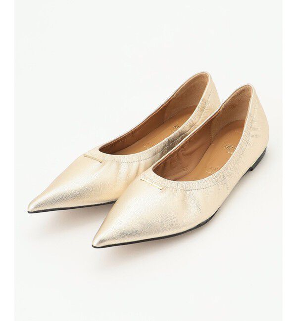 BEIGE,「【一部店舗限定】HENRI EN VARGO / ALYSSA フラットパンプス」|パンプス|