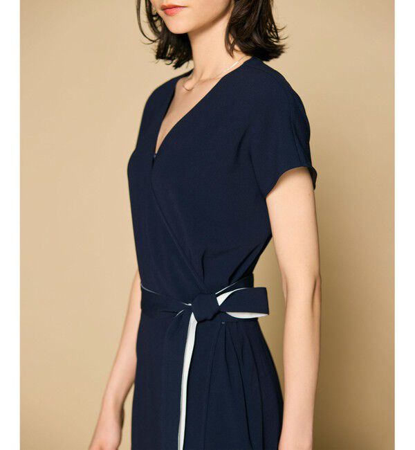 BEIGE,「CINDY / ラップワンピース」|ワンピース|