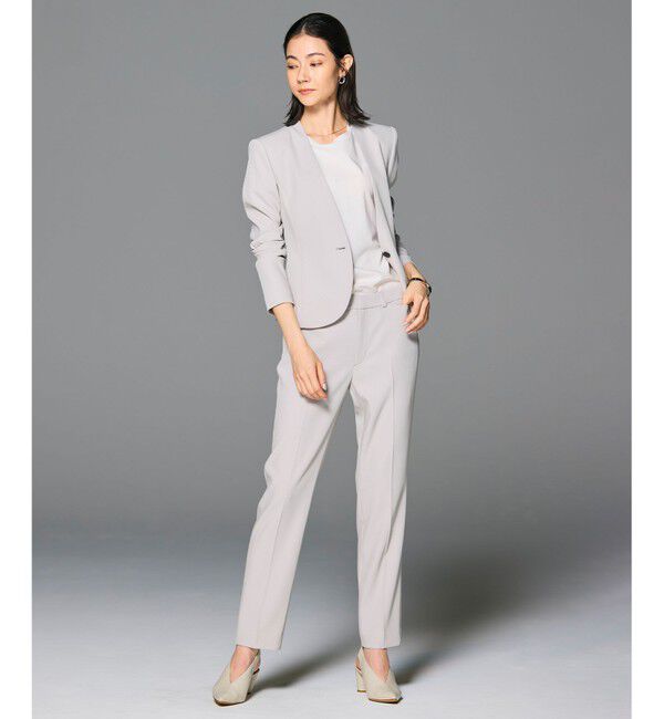 BEIGE,「【セットアップ対応】LUIZA / ノーカラージャケット」|ノーカラージャケット|