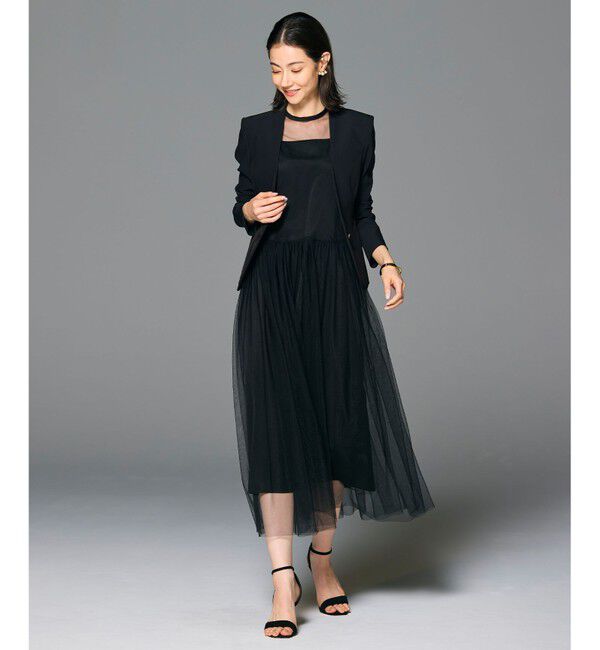 BEIGE,「【セットアップ対応】LUIZA / ノーカラージャケット」|ノーカラージャケット|