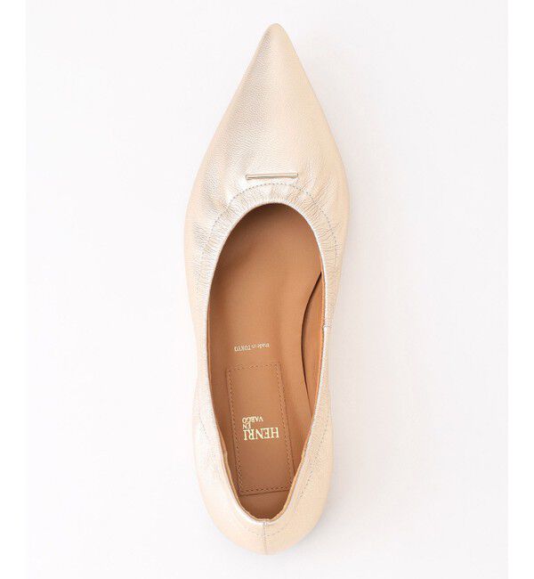 BEIGE,「【一部店舗限定】HENRI EN VARGO / ALYSSA フラットパンプス」|パンプス|