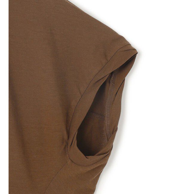 BEIGE,「【BEIGE,ecru/WEB限定・洗える】FINE DRY TOUCH / ねじりデザインコットンクルーネックTシャツ」|Tシャツ・カットソー|