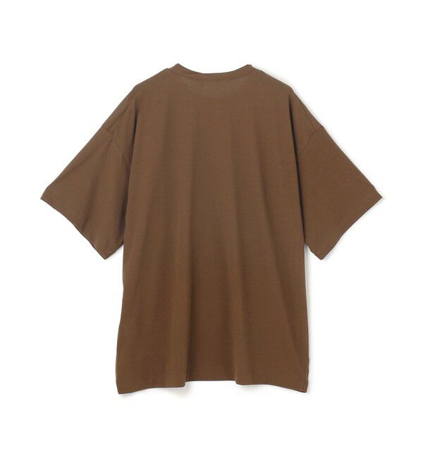 BEIGE,「【BEIGE,ecru/WEB限定・洗える】FINE DRY TOUCH / ねじりデザインコットンオーバーサイズTシャツ」|Tシャツ・カットソー|