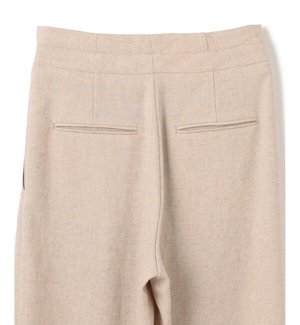 BEIGE,「CAROLE / リネンライクラップワイドパンツ」|その他|