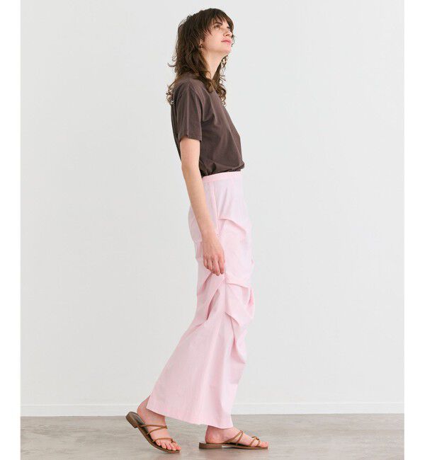 BEIGE,「【洗える】CAMPANULA / メッセージプリントTシャツ」|Tシャツ・カットソー|