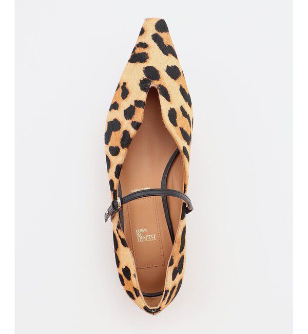 BEIGE,「【一部店舗限定】HENRI EN VARGO / KATE レオパードメリージェーン」|その他|