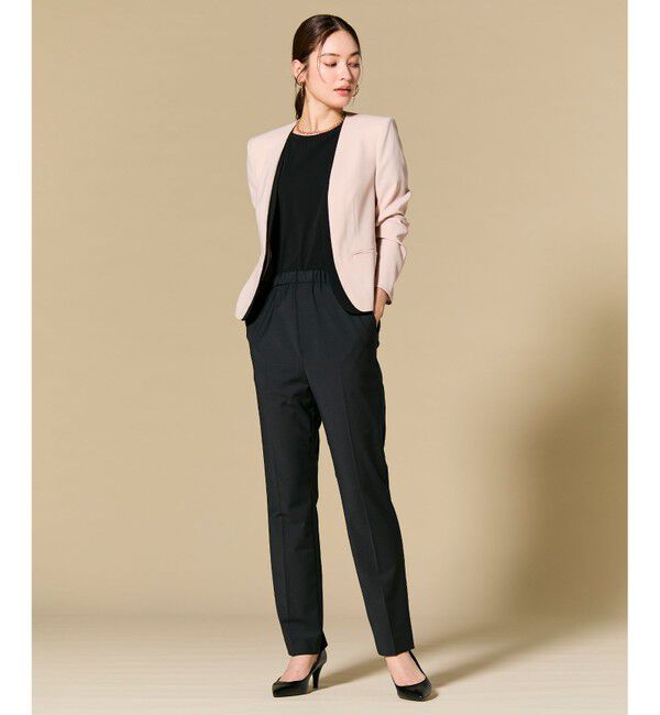 BEIGE,「【VERY掲載】CELEST / ウエストゴム イージーストレートパンツ」|その他|