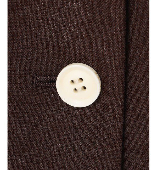 BEIGE,「CAROLE / リネンライク ダブルジャケット」|テーラードジャケット|