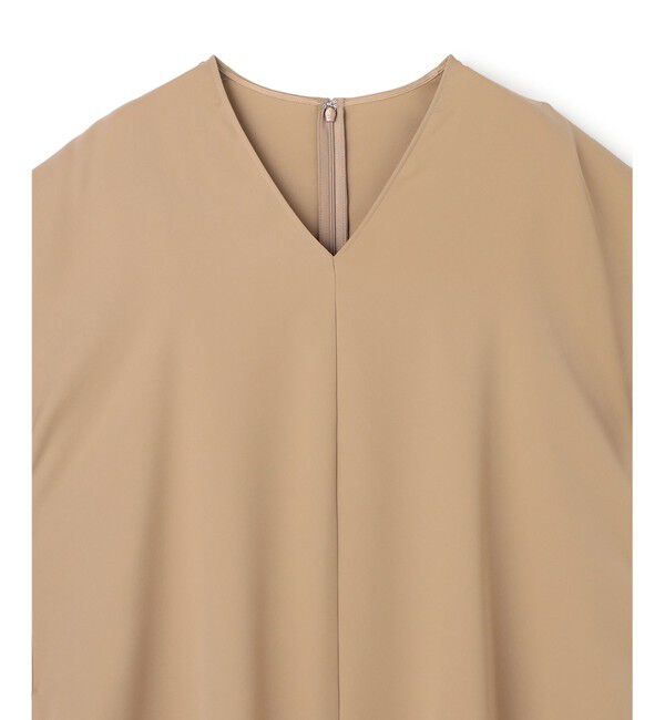 BEIGE,「VIRGILE / Vネックリラックスワンピース」|ワンピース|