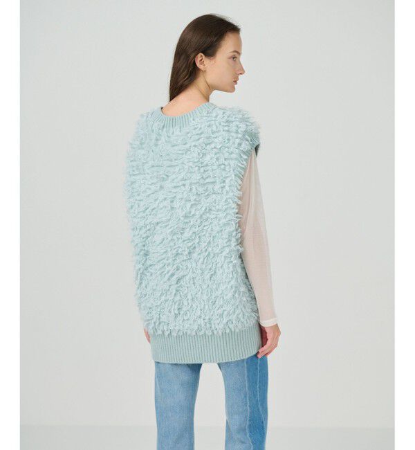 GRACE CONTINENTAL「ループニットベスト」|ベスト・ジレ|