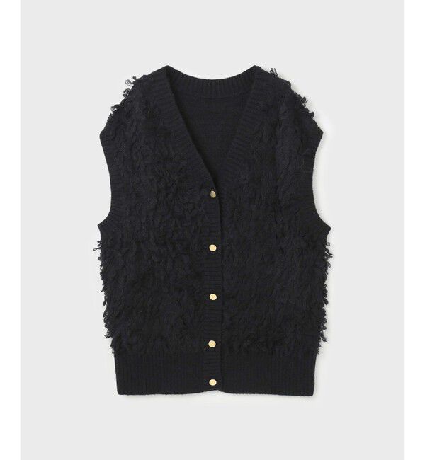 GRACE CONTINENTAL「ループニットベスト」|ベスト・ジレ|