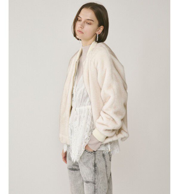 Diagram「フェイクミンクファーブルゾン」|ブルゾン・スタジャン|