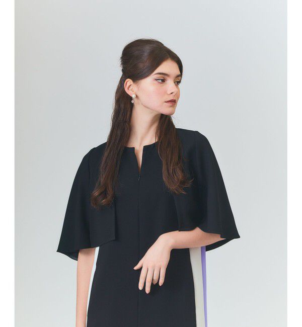 Grace Class「ケープレイヤードドレス」|ワンピース|