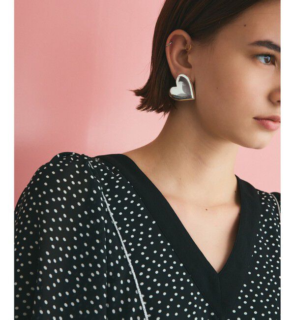  「FEDERICA TOSI LOVE イヤークリップ」|イヤリング|