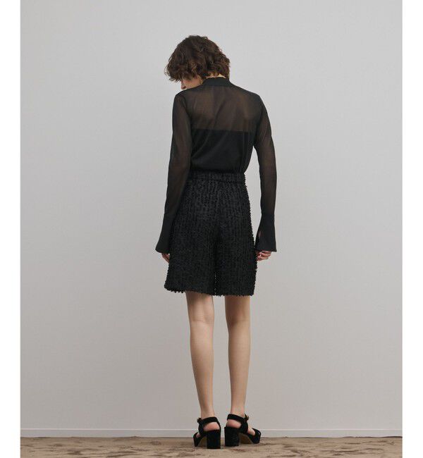 GRACE CONTINENTAL「シアーハイネックニットトップ」|その他|