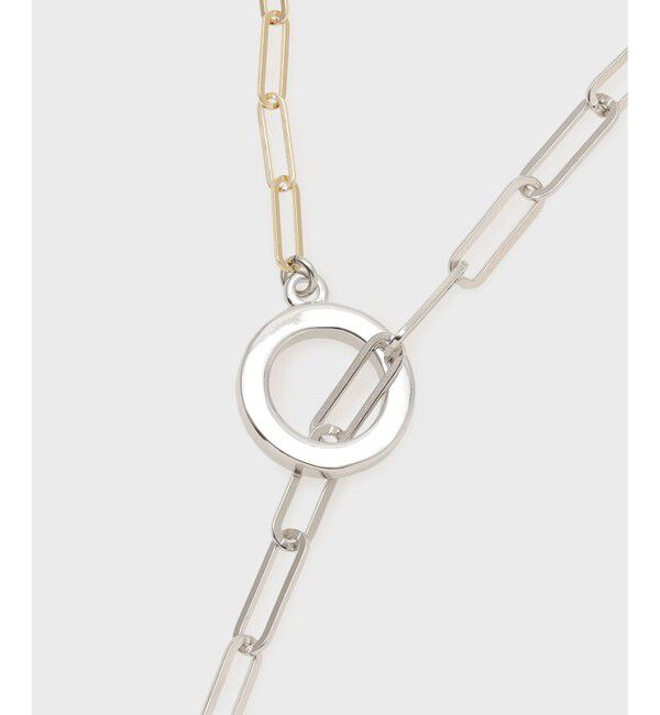 Diagram「バイカラーロングネックレス」|ネックレス|