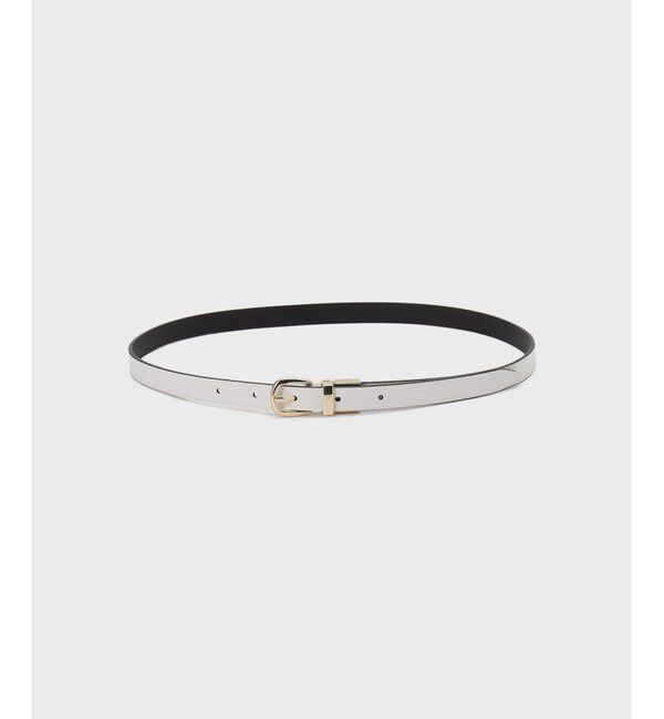  「LEFIJE バイカラーベルト」|ベルト|バイカラー