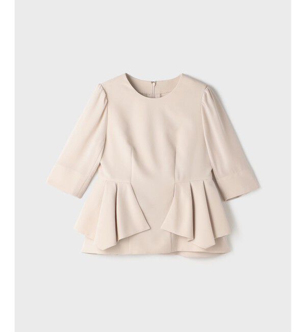 GRACE CONTINENTAL「トリアセペプラムトップ」|その他|